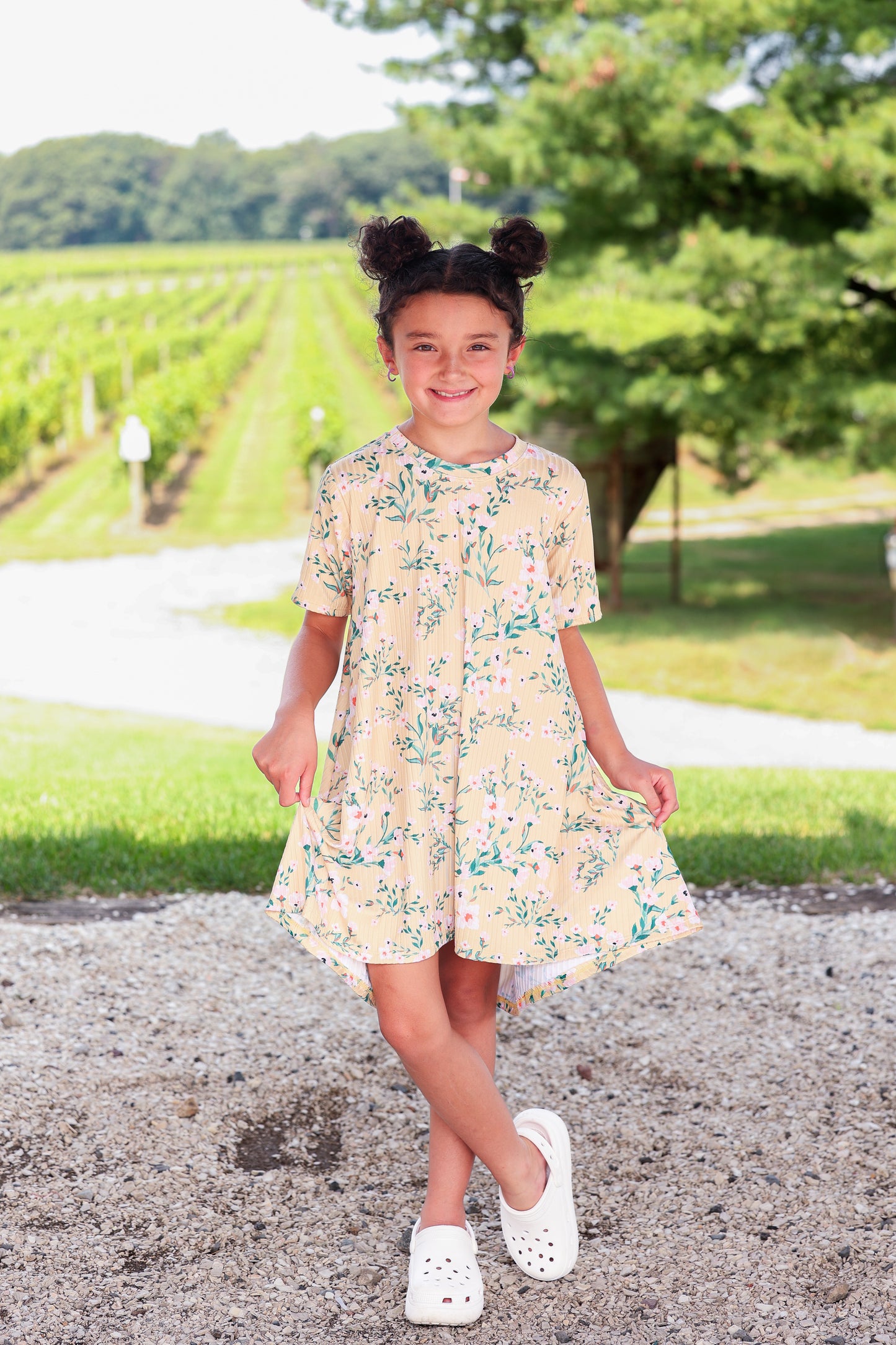 Girls Magnolia Dress