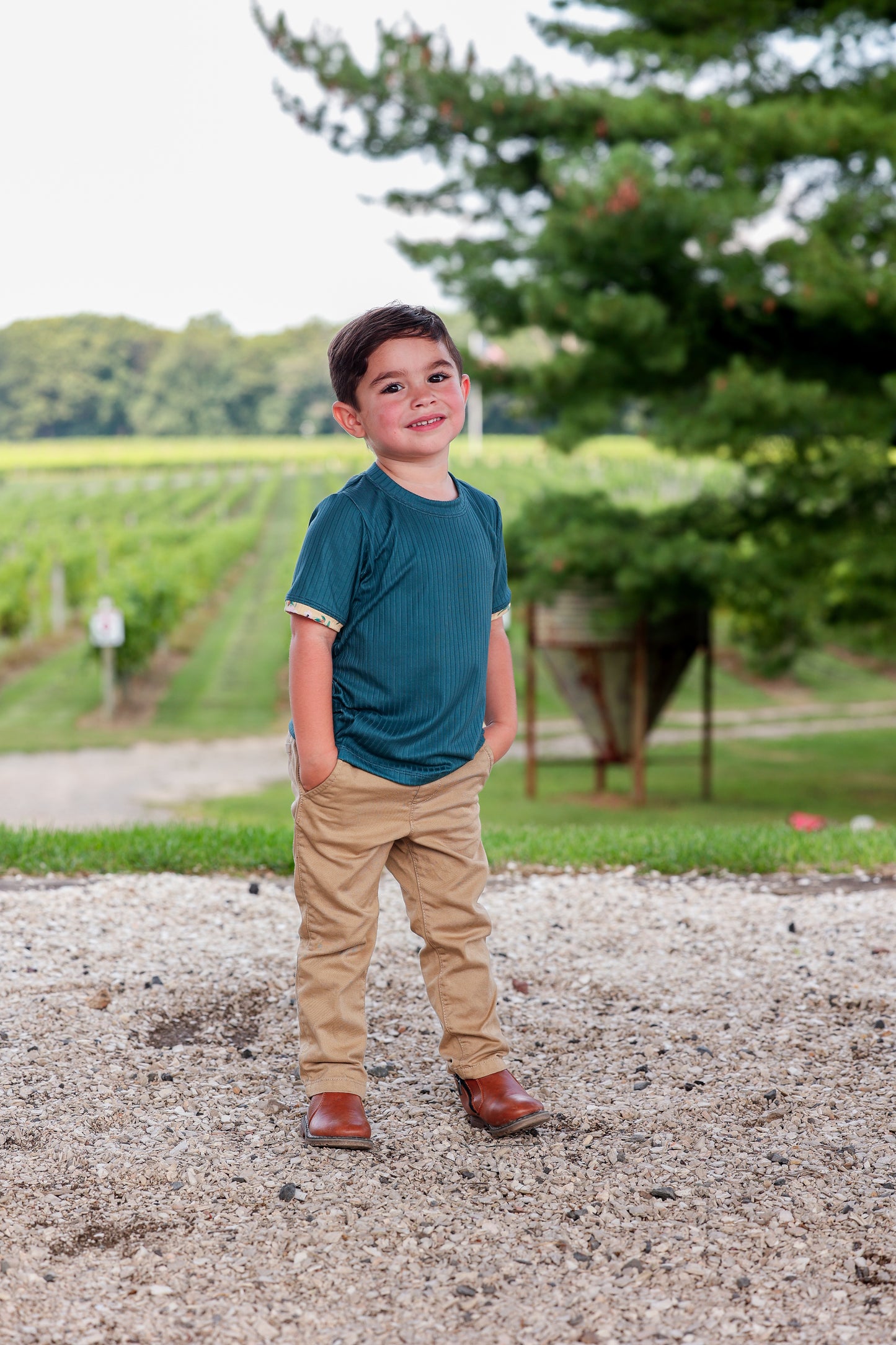 Boys Teal Tshirt