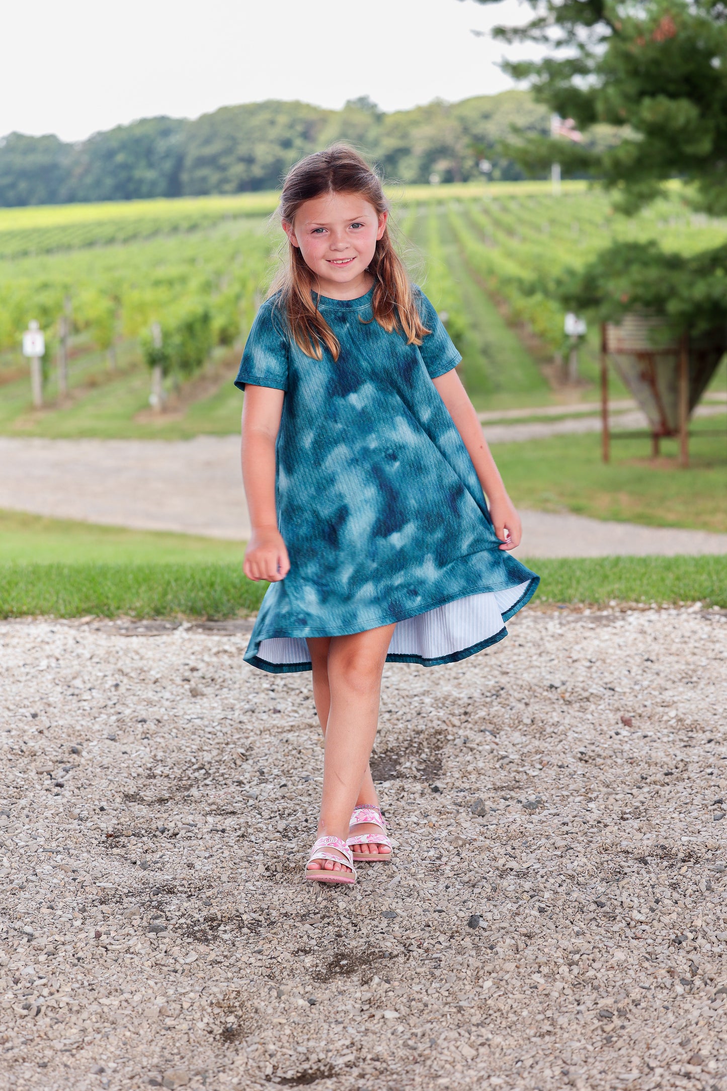 Girls Galaxy Dress